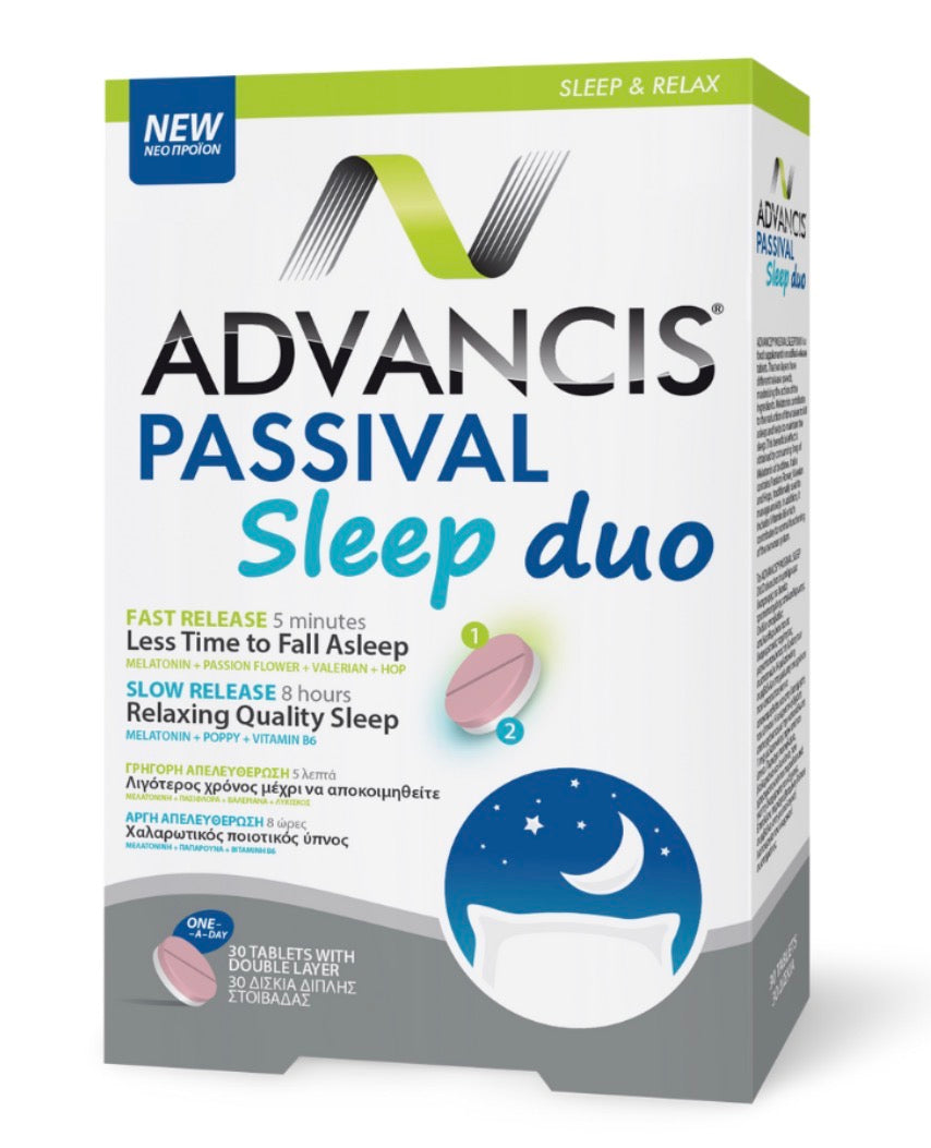 Advancis Passival Sleep Duo – 30 Tablets