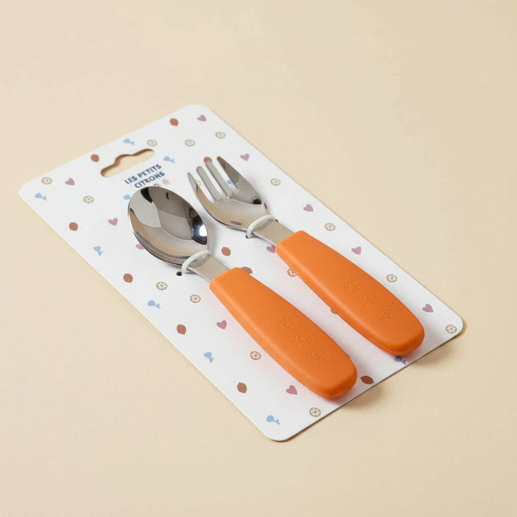 Xavier the steel cutlery: Pink
