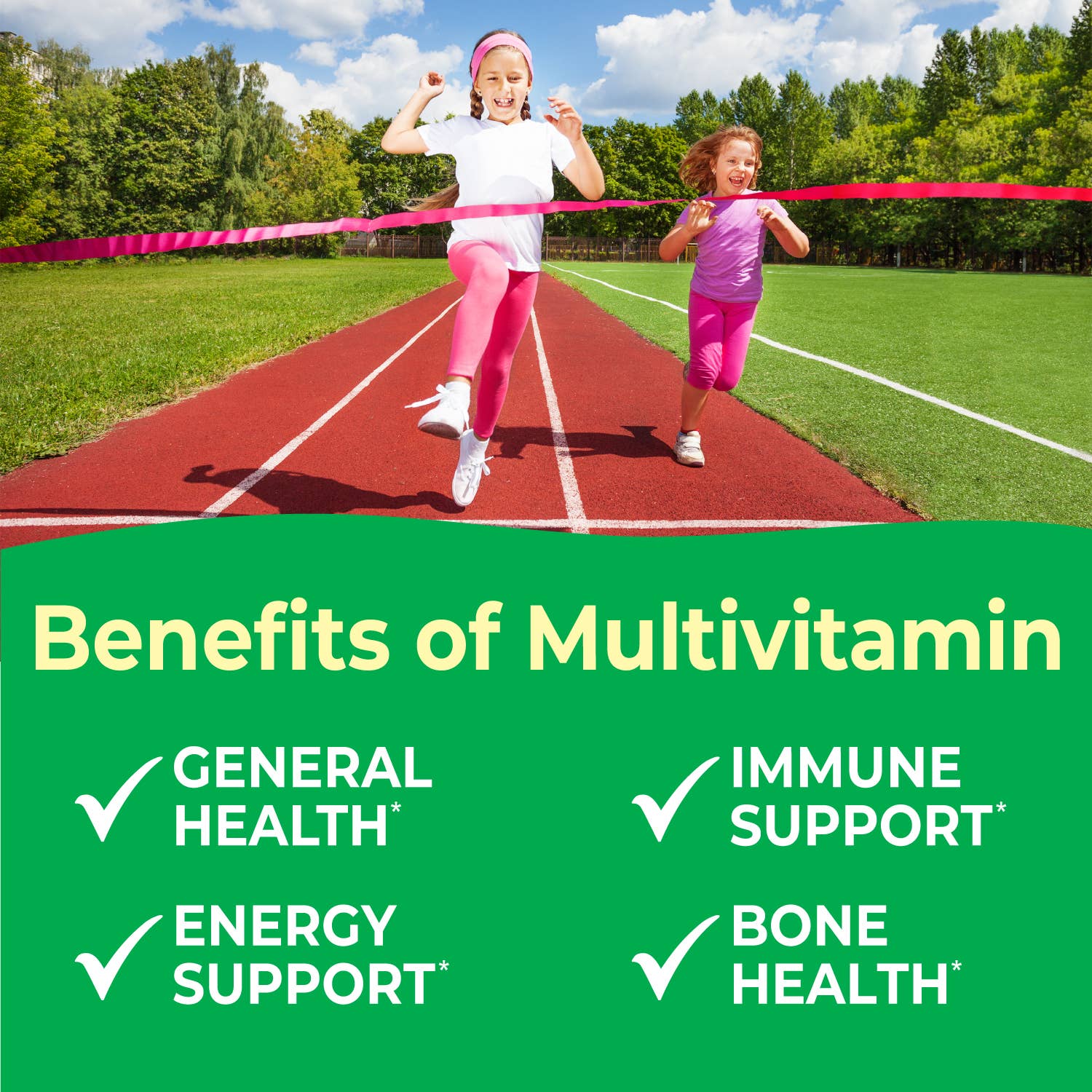 VitaWorks Kids Multivitamin Chewables, Health Support: Natural Strawberry Flavor / 120 Count
