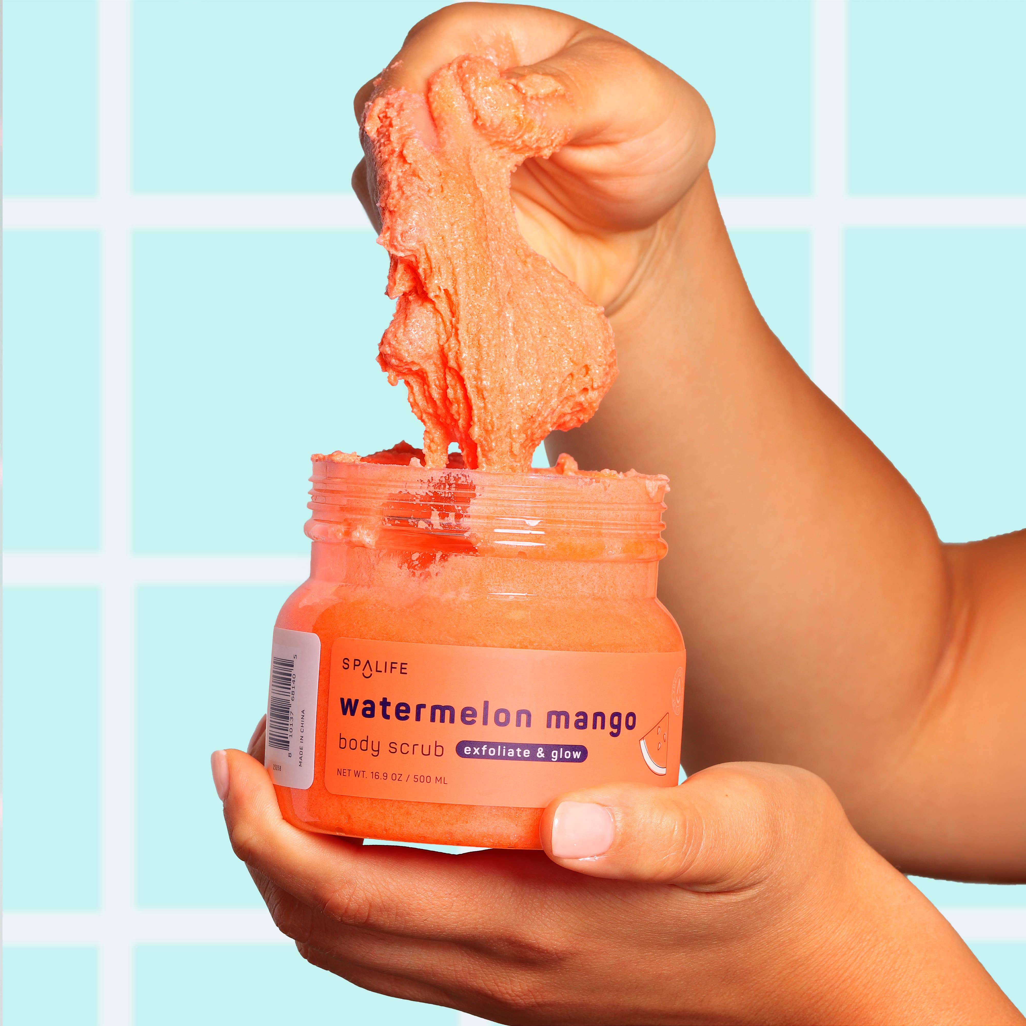 Watermelon Mango Exfoliating Body Scrub | Summer Self-Care