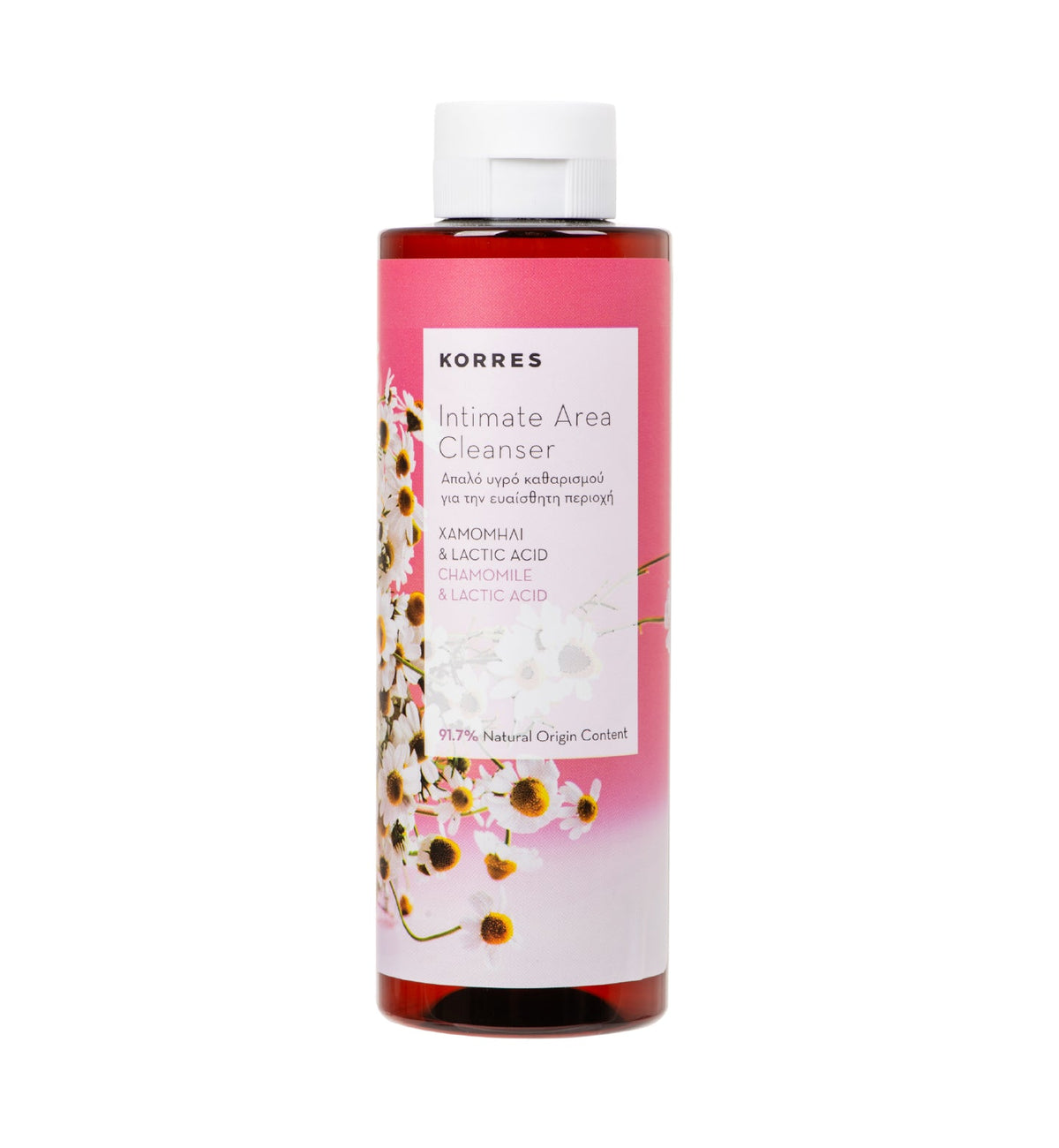 KORRES Chamomile + Lactic Acid Intimate Area Cleanser 250ml