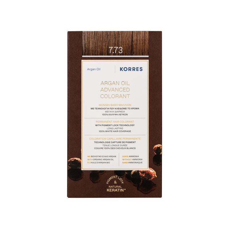 KORRES Argan Oil Advanced Colorant 7.73 Golden Mocha