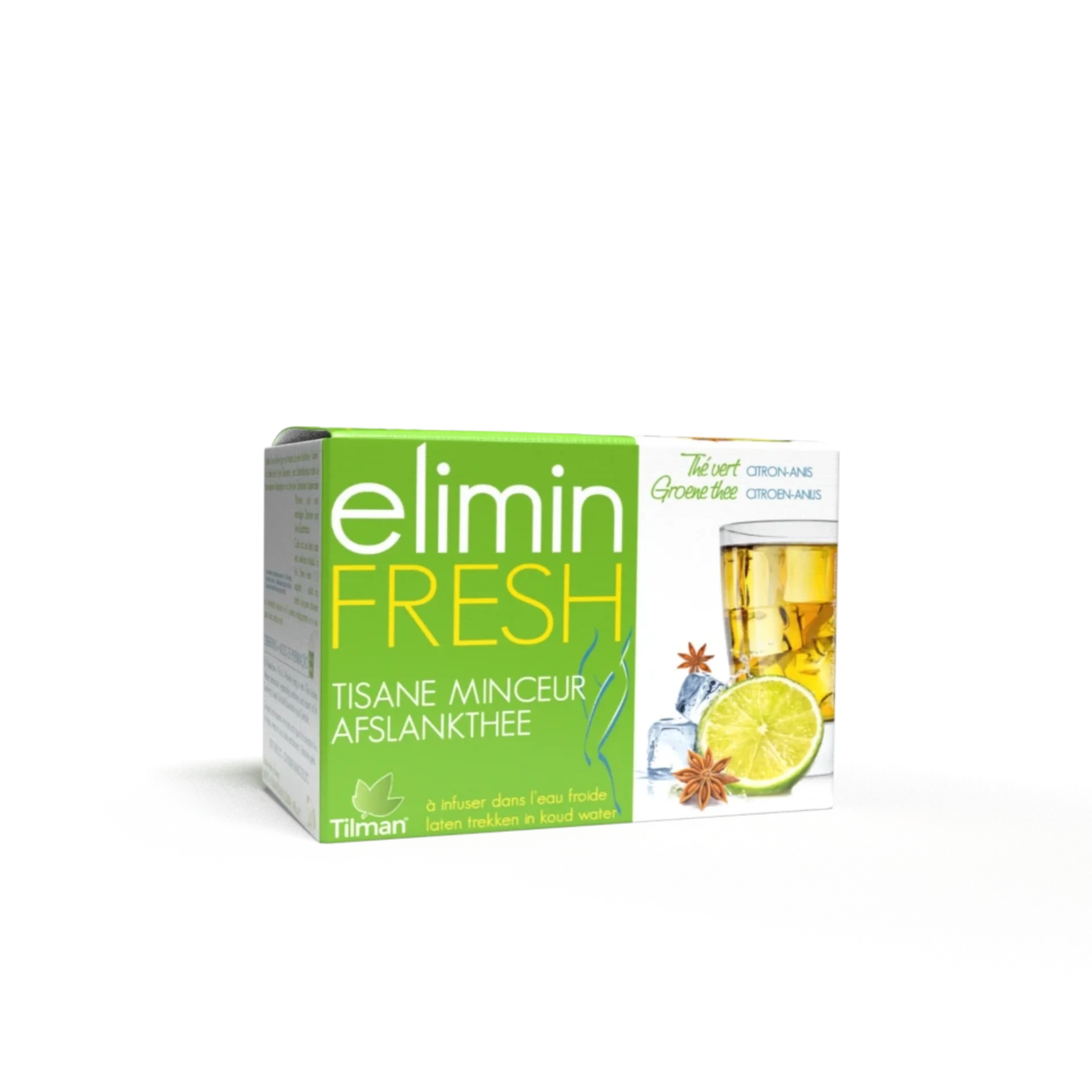 Refreshing elimIN® Lemon-Anise infusion with green tea and anise for body shaping.