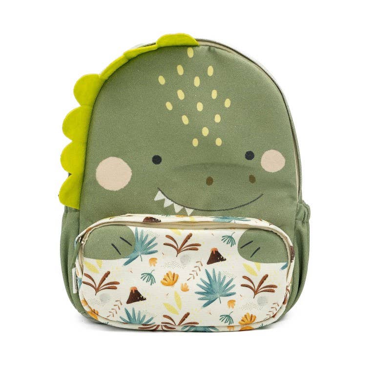 Large A4 backpack - Cracky the Dinosaur