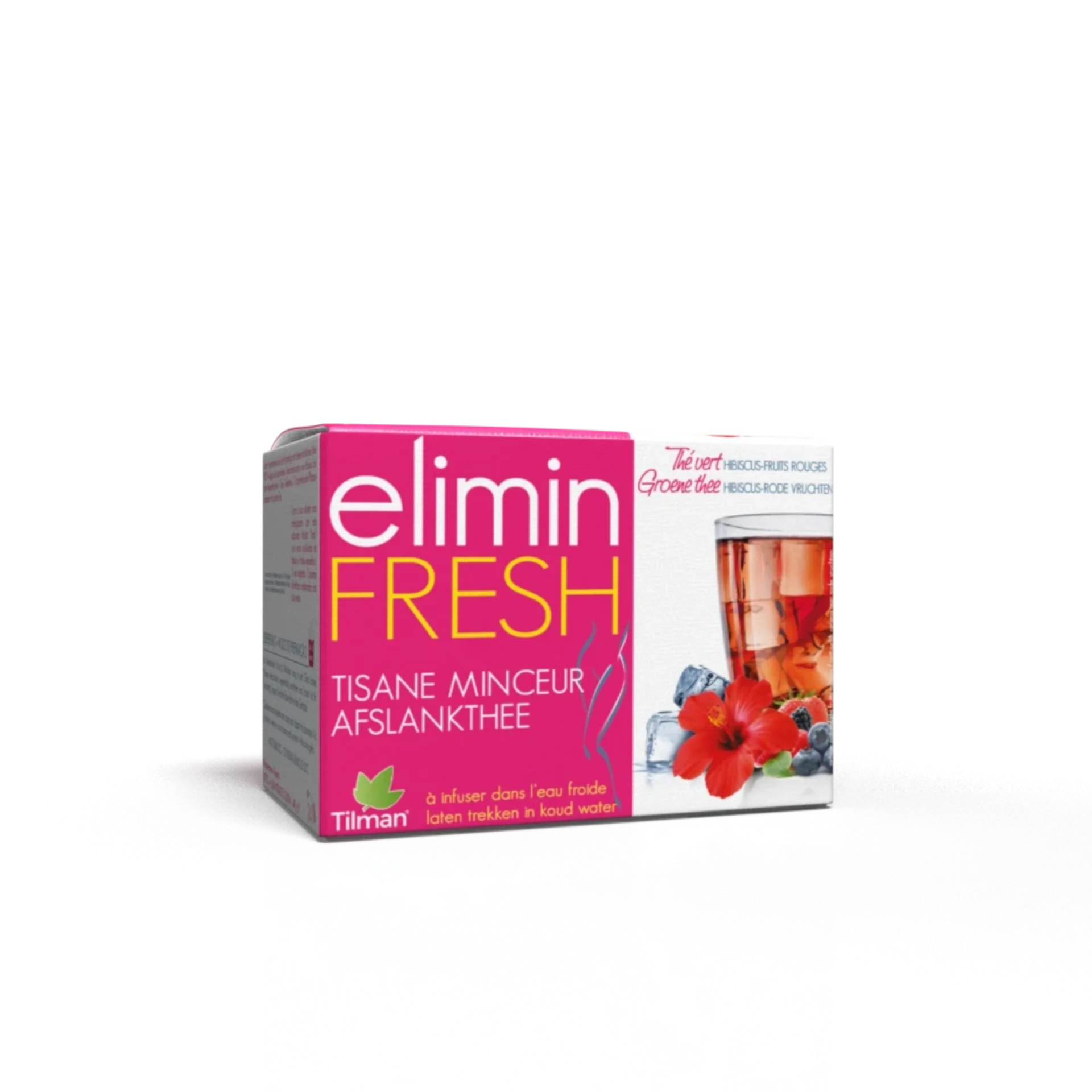 Refreshing elimin Hibiscus-Red Fruits infusion with hibiscus and red fruits for slimming.