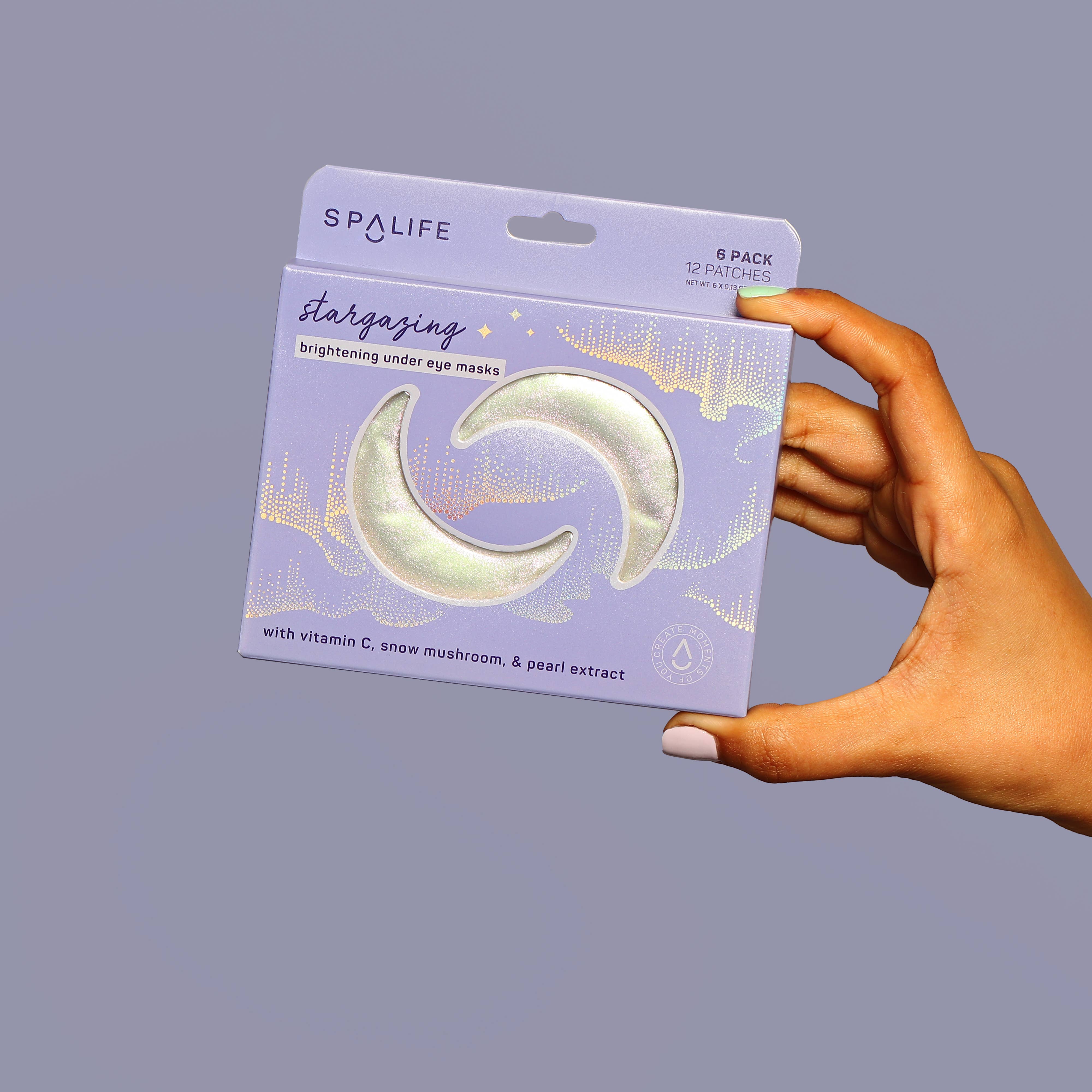 Stargazing Brightening Moon Shape Undereye Patches | 8 Pack