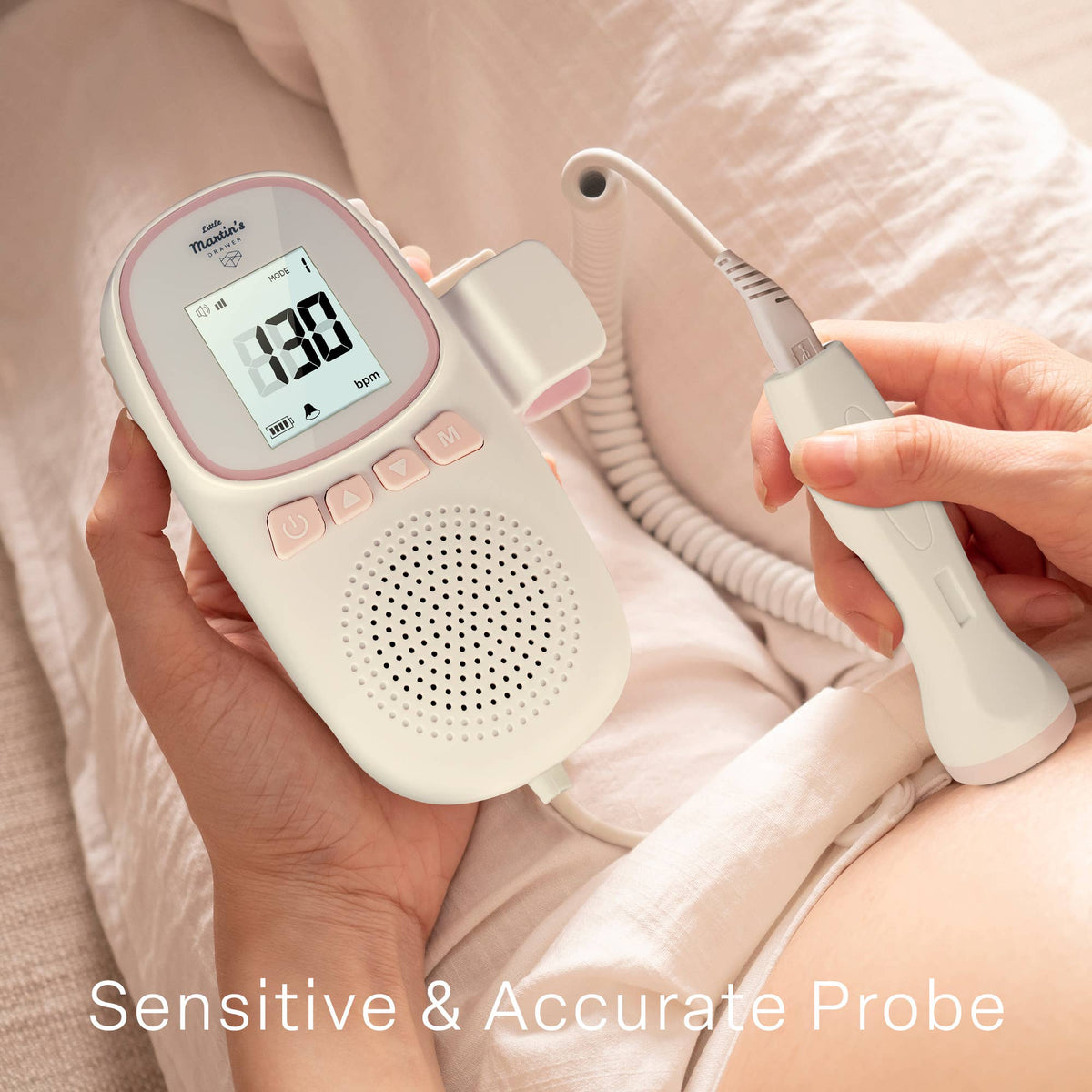 Little Martin's Portable Fetal Doppler: Blue