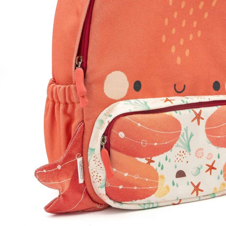 Large A4 backpack - Slurpy the octopus