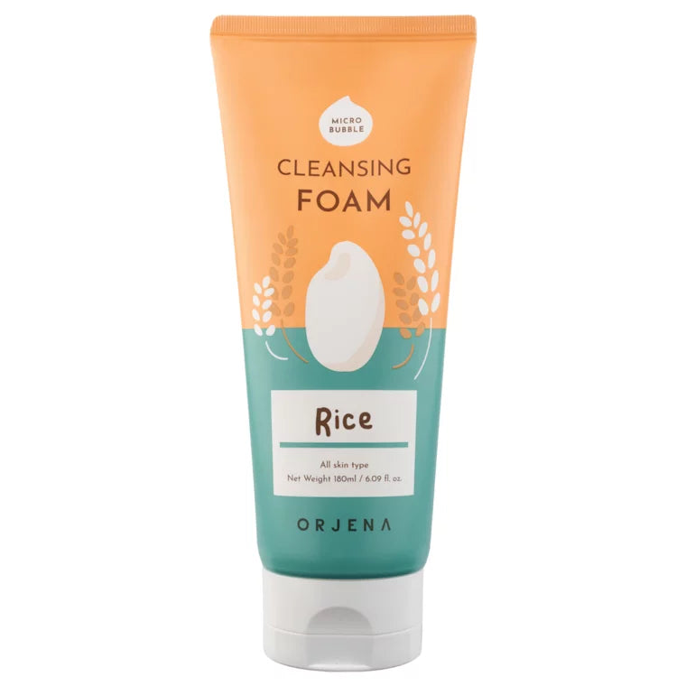 ORJENA Smile Day Cleansing Foam Rice 180Ml