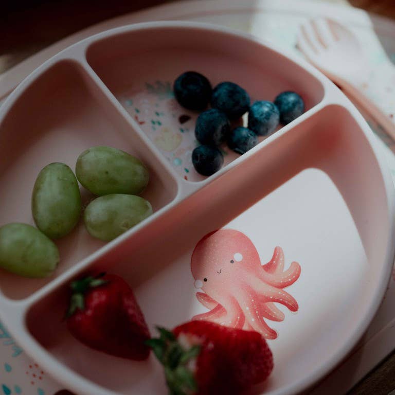 Silicone plate - Slurpy the octopus