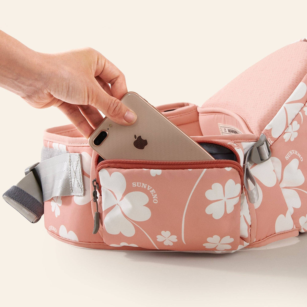 Ergonomic Hipseat: Pink