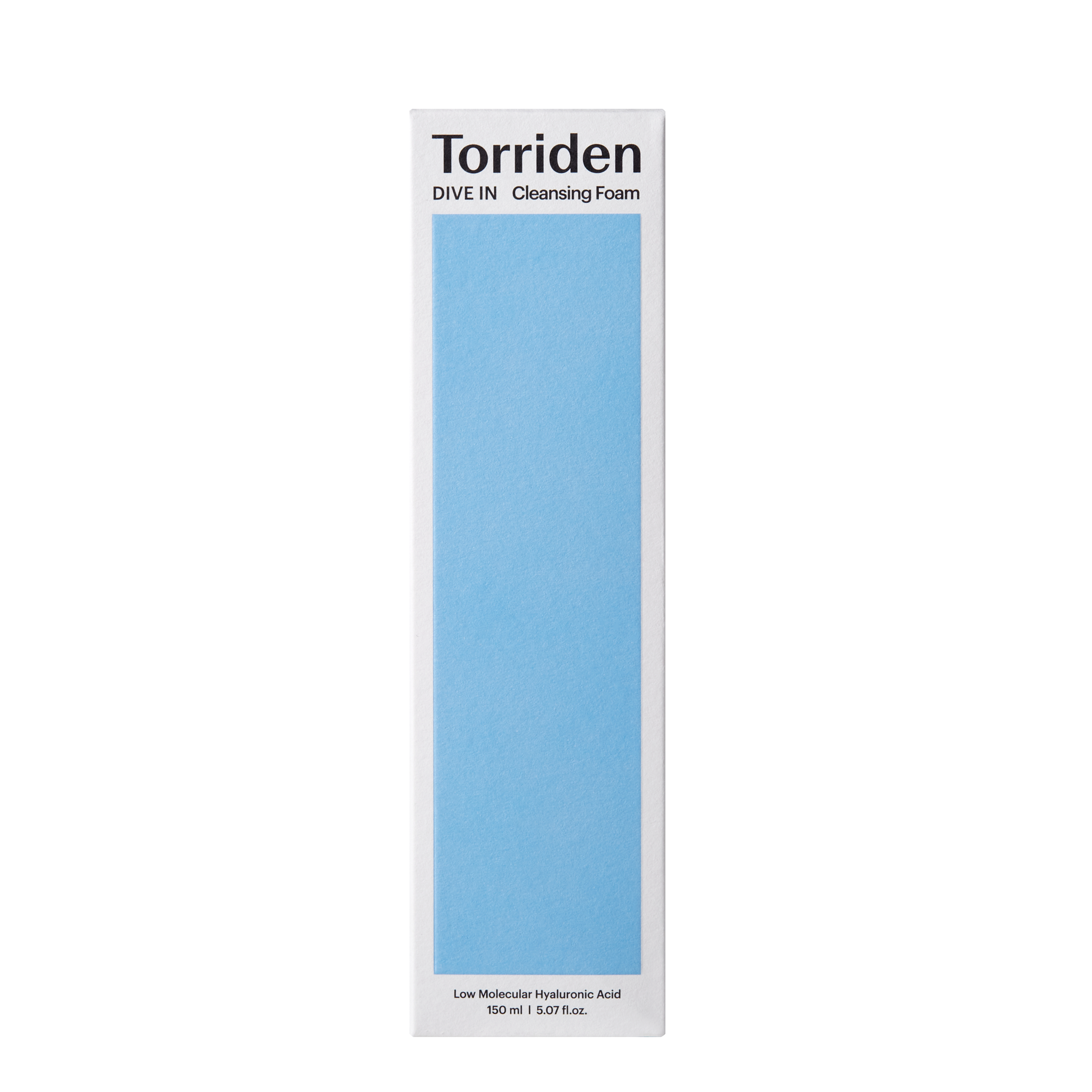Torriden cleansing foam with hyaluronic acid