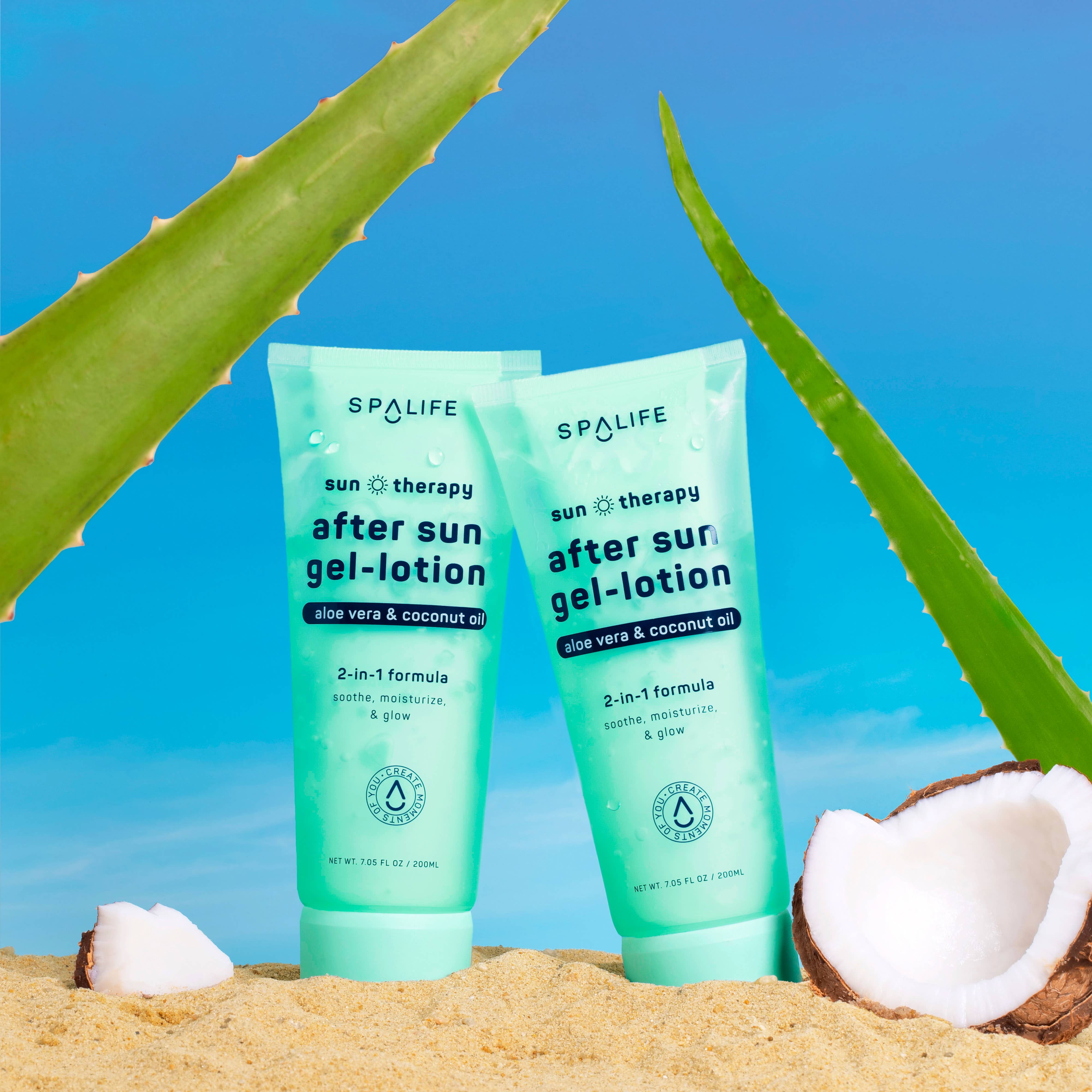 After Sun Gel-Lotion 2 in1 Aloe Vera & Coconut Oil | Summer