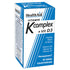 HealthAid Vitamin K Complex + Vitamin D3 Tablets - Bone and cardiovascular health support.