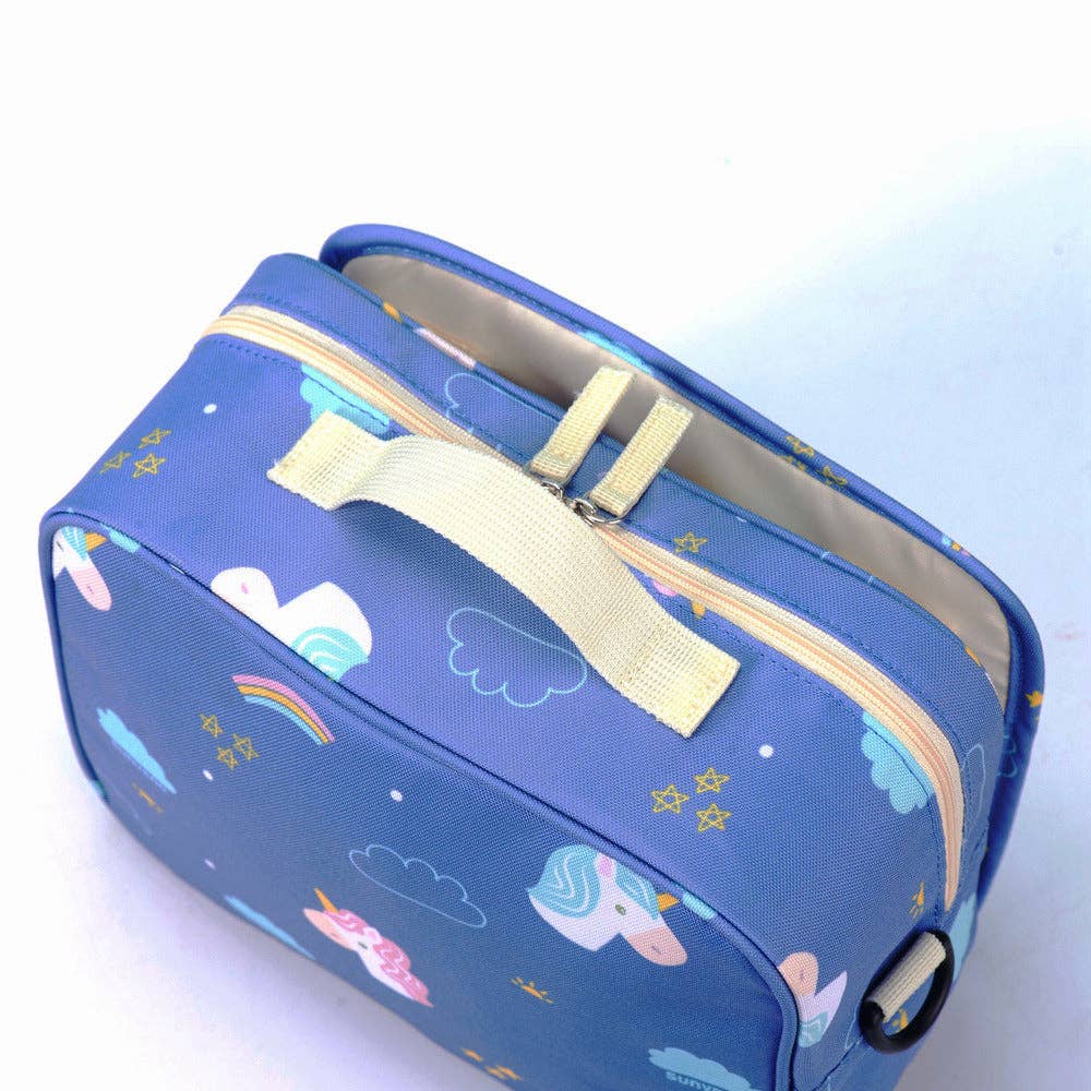Diaper Changing Bag: Gray / Large