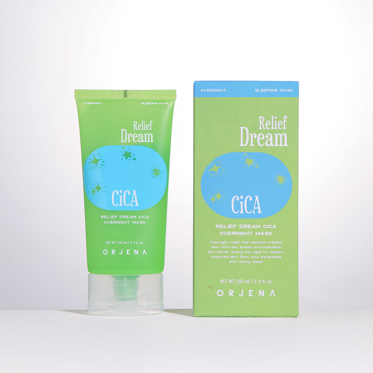 ORJENA Relief Dream Cica Overnight Mask 100G