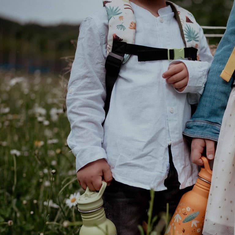 Large A4 backpack - Cracky the Dinosaur