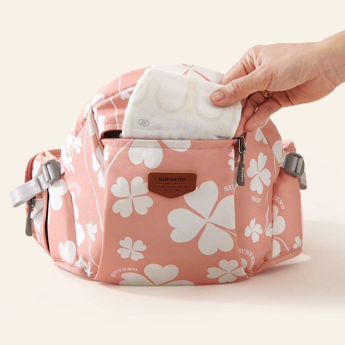 Ergonomic Hipseat: Pink