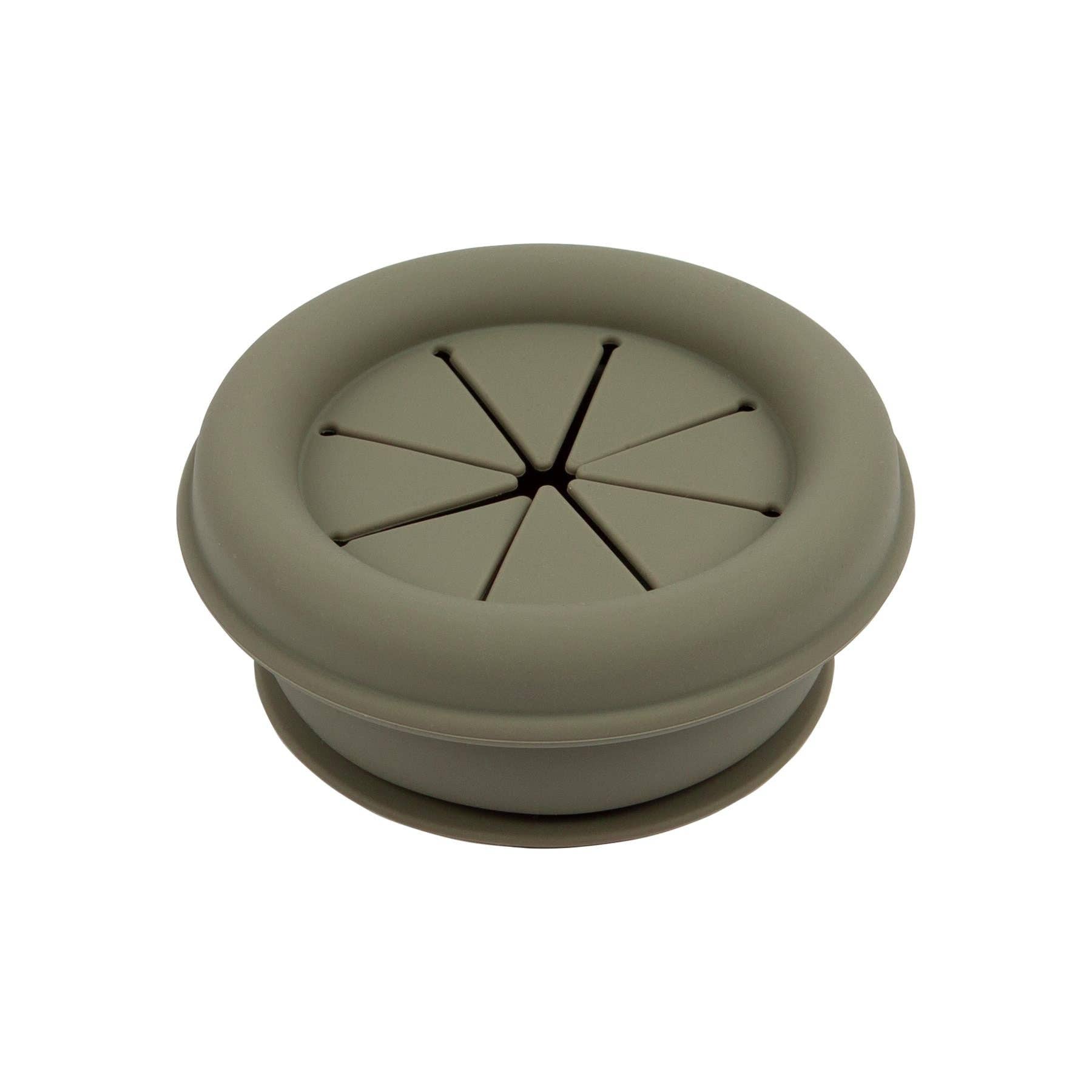 Baby Silicone Snack Pot - By Tiny Dining: Dusty Rose