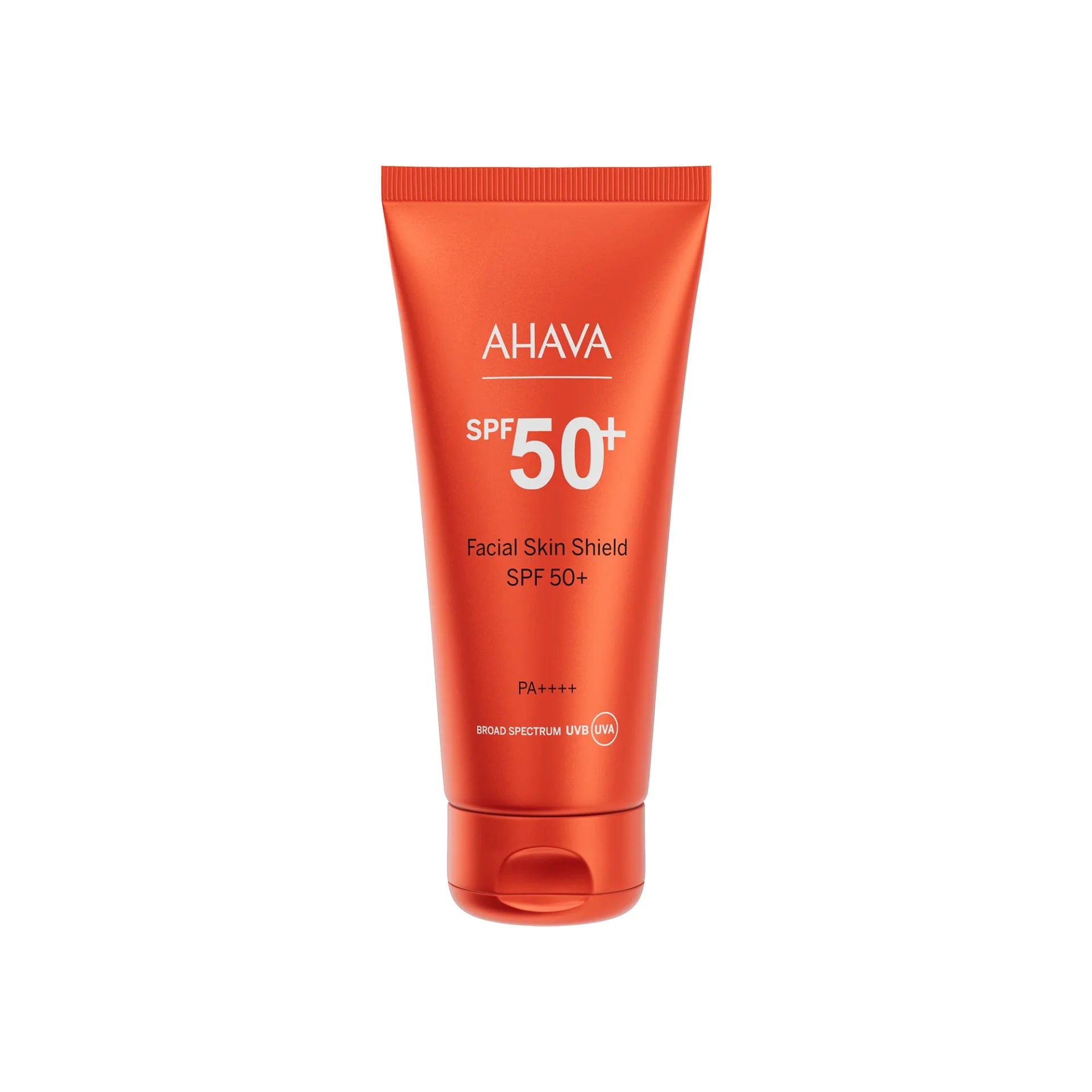 Ahava Facial Skin Shield SPF50 – lightweight facial sunscreen with pollution defense and hydration