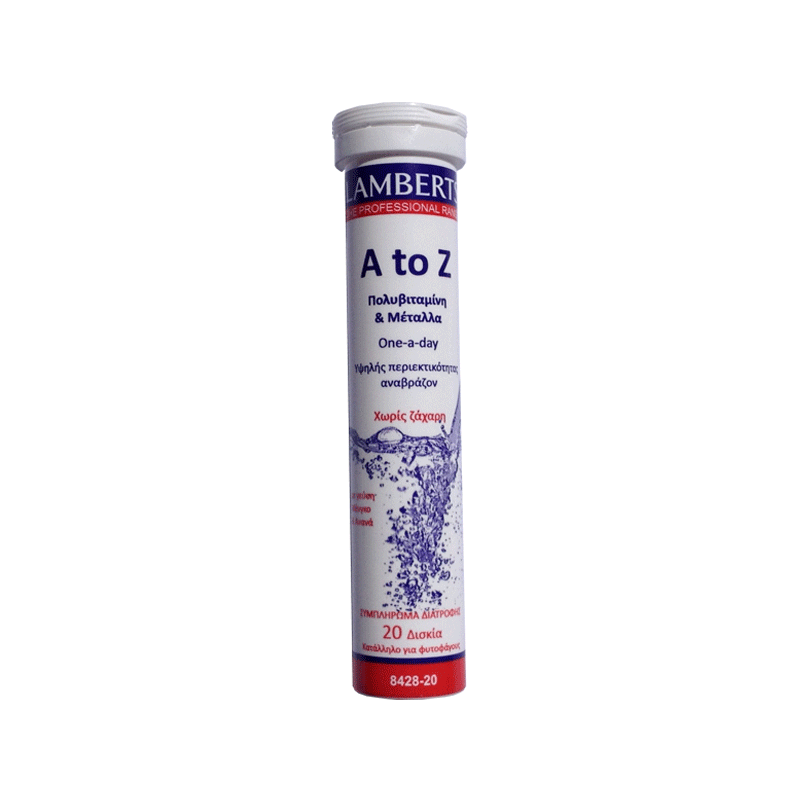 Lamberts Multi Vitamin A to Z Effervescent Tabs - Complete daily nutrient support.