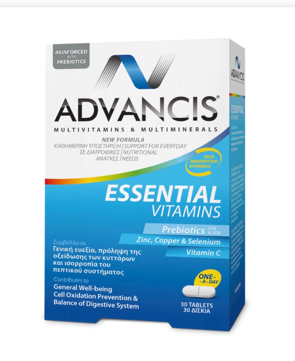 Advancis Essential Vitamins – 30 Tablets