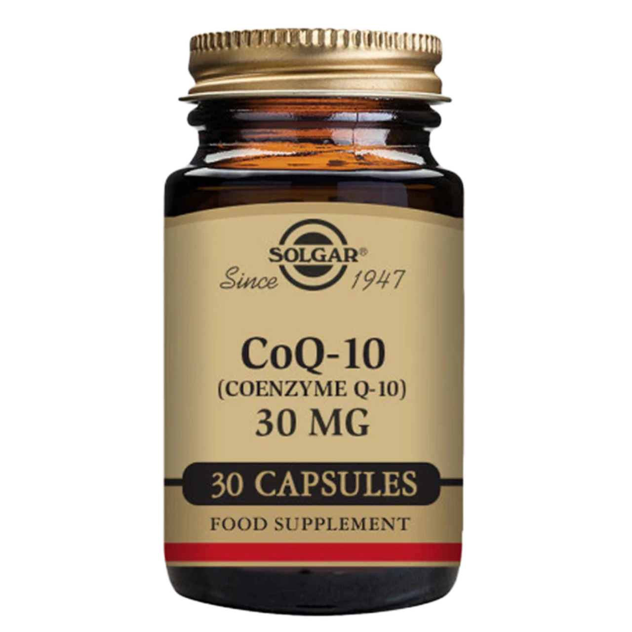 Solgar CoQ-10 30 mg Vegetable Capsules for cellular health and energy