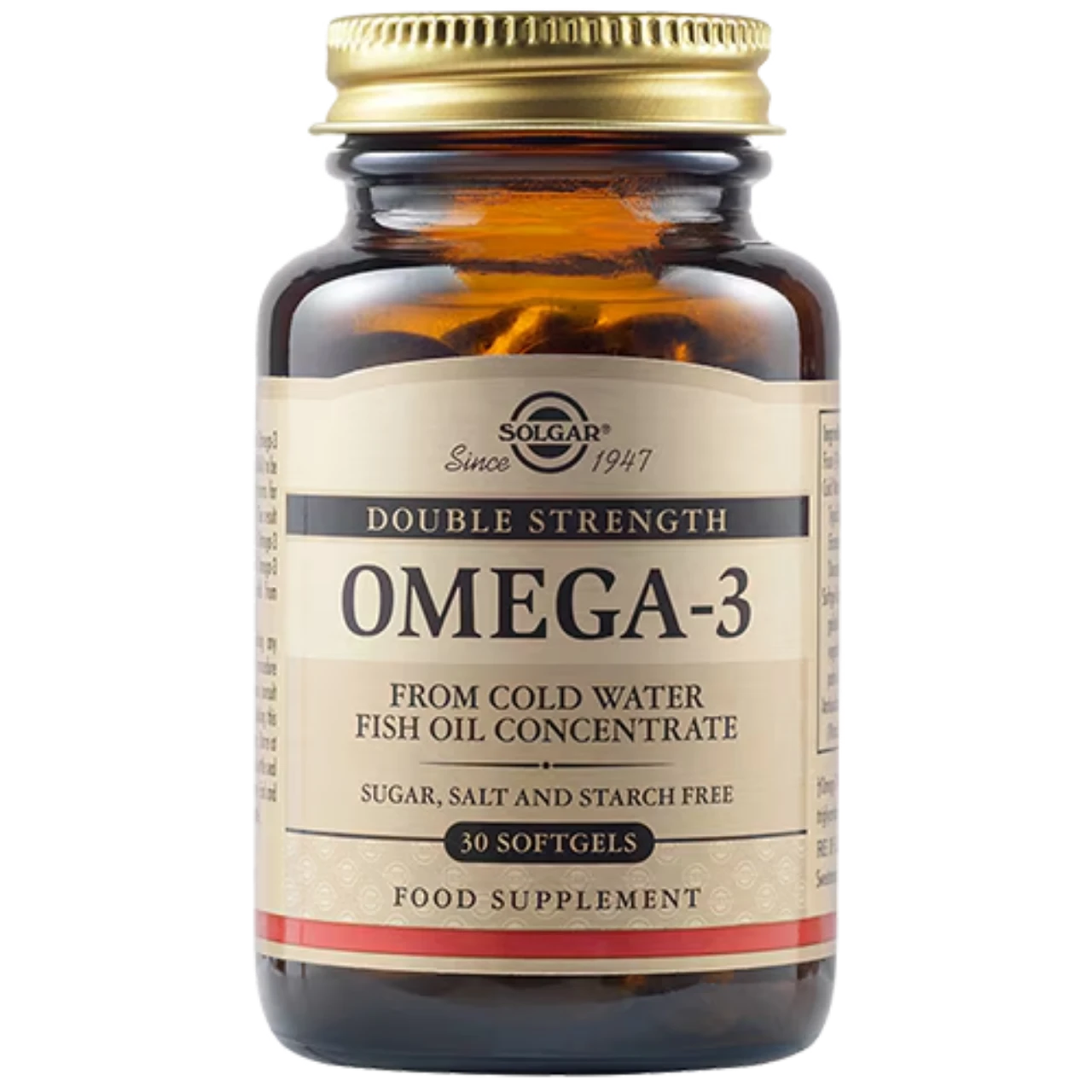 Solgar Double Strength Omega-3 - Promotes heart and brain health.