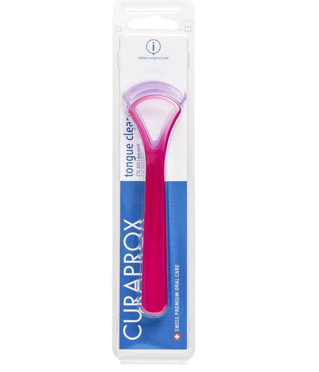 Curaprox CTC 202 Tongue Cleaner Double Blade
