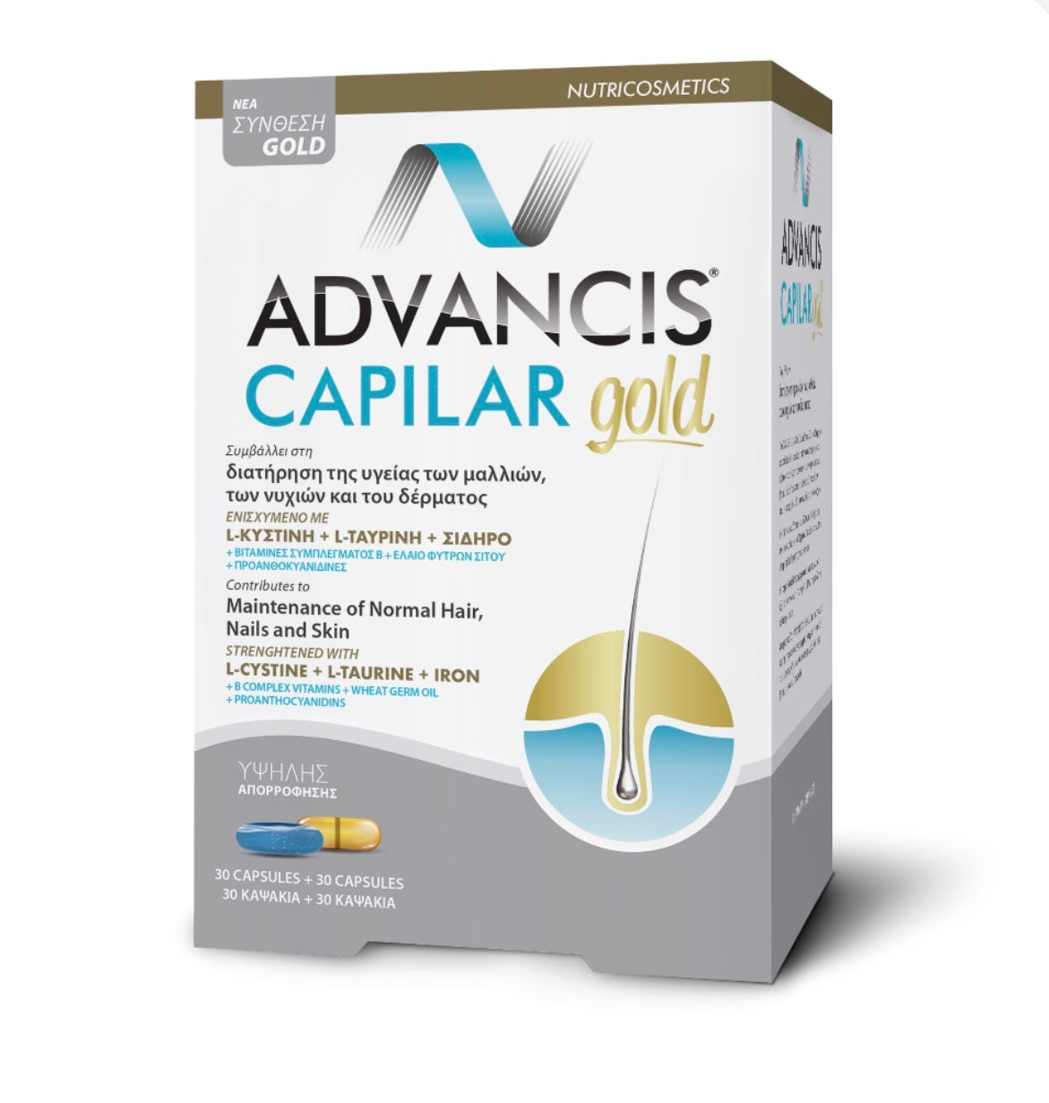 Advancis Capilar Gold – 30 + 30 Capsules