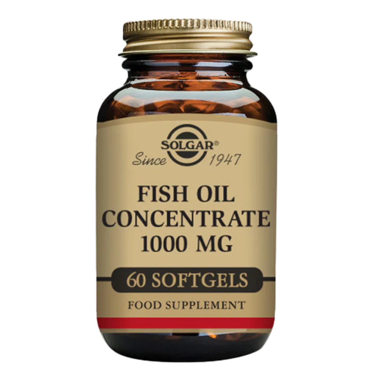 Solgar Fish Oil Concentrate 1000 mg - Natural source of Omega-3 EPA and DHA for heart health.