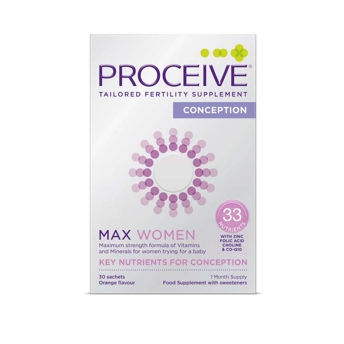 Proceive Conception Max Women – 30 Sachets