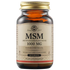 Solgar MSM 1000 mg Tablets support joint, cartilage, and skin health. Non-GMO, gluten-free, and suitable for vegetarians.
