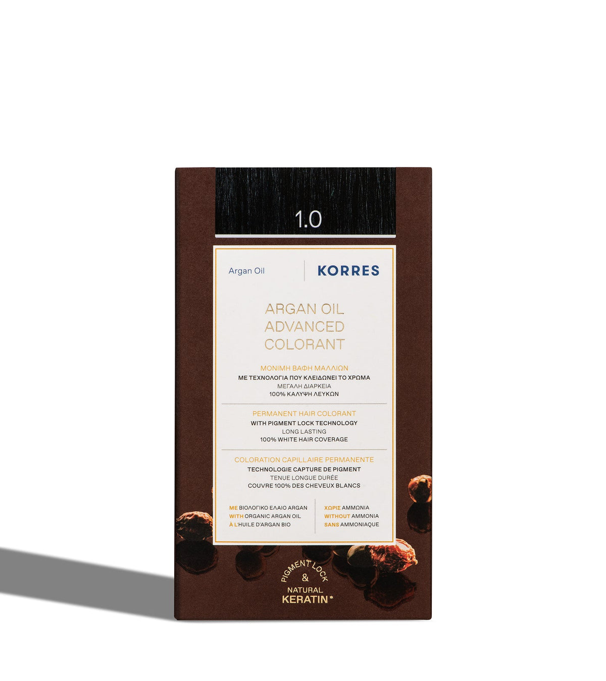 KORRES Argan Oil Advanced Colorant 1.0 Black