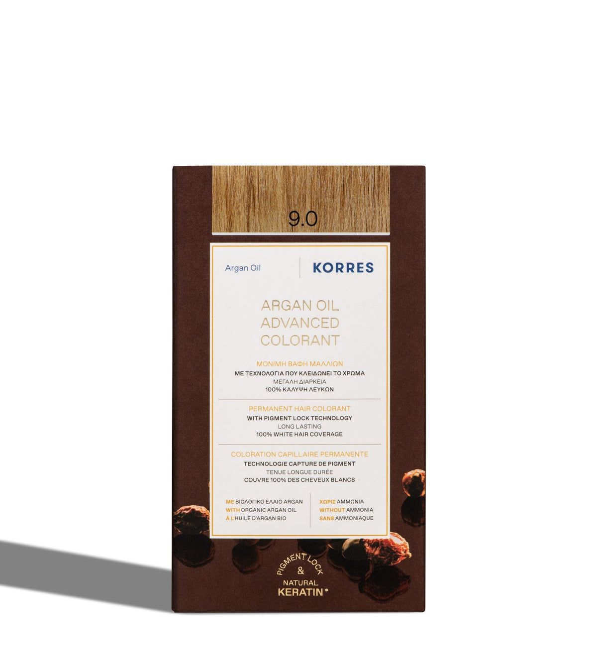 KORRES Argan Oil Advanced Colorant 9.0 Very Light Blonde