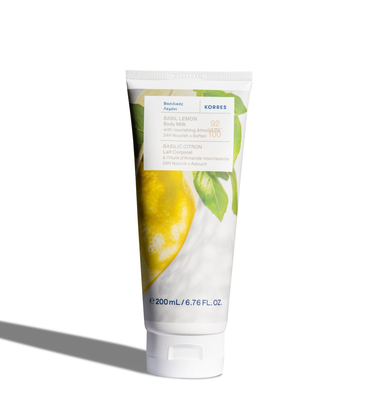 KORRES Basil Lemon Body Milk 200ml