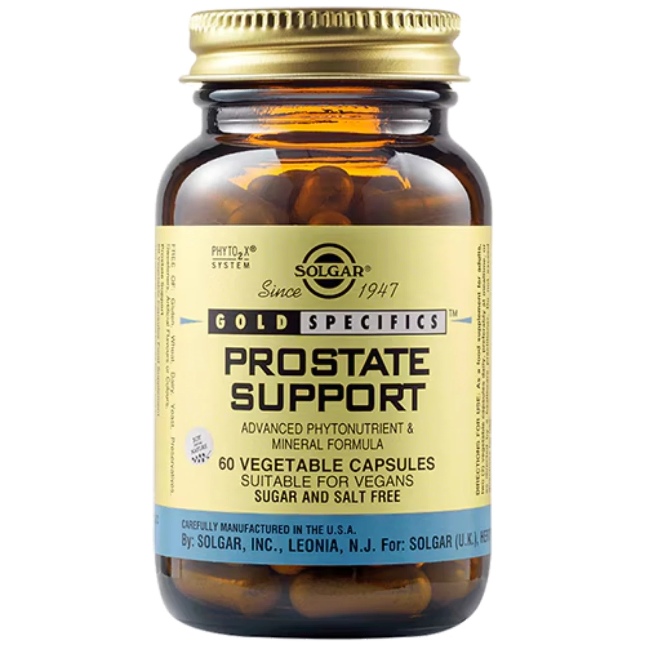 Solgar Prostate Support - Promotes prostate health and overall well-being.