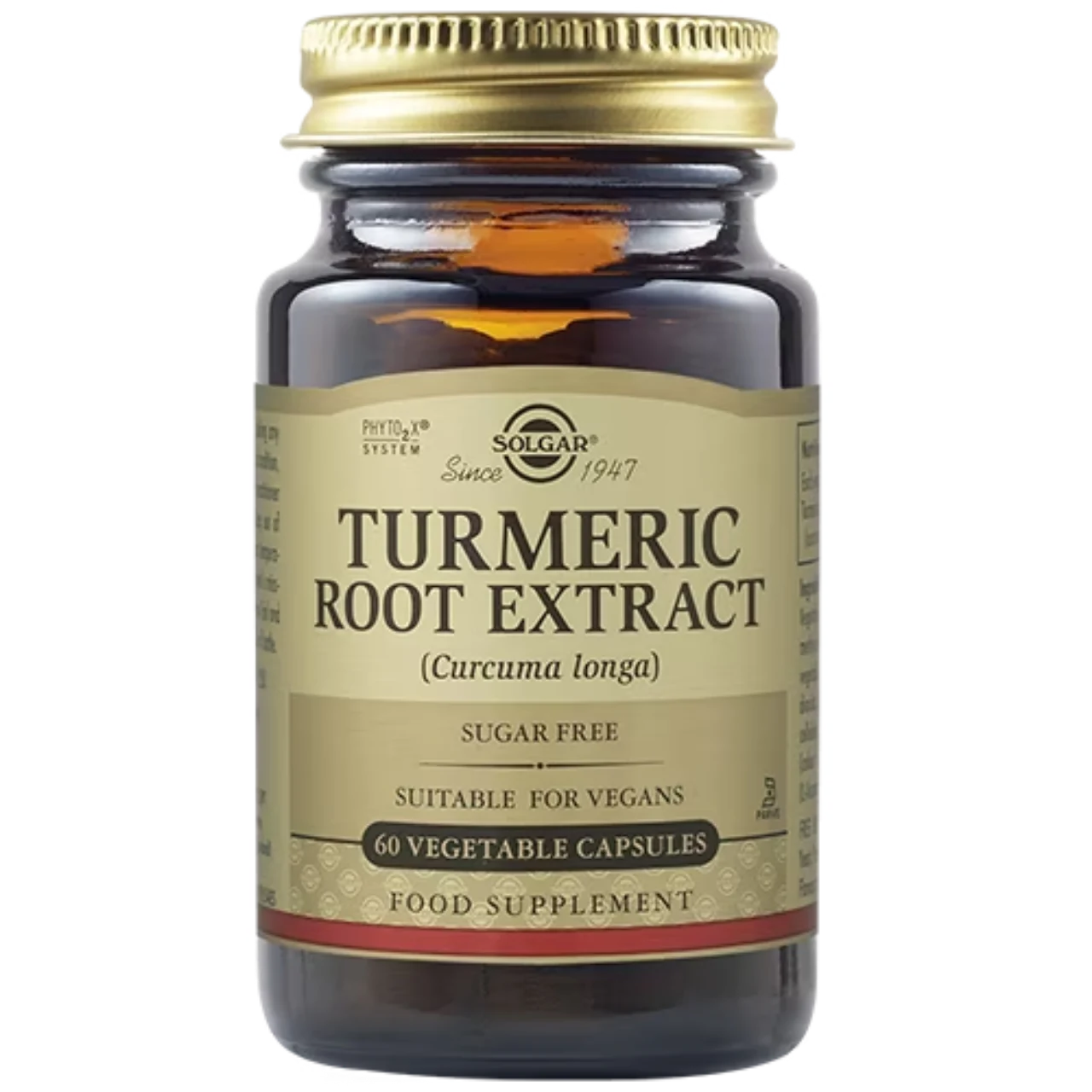 Solgar Turmeric Root Extract - Promotes joint health, immune function, and digestion.
