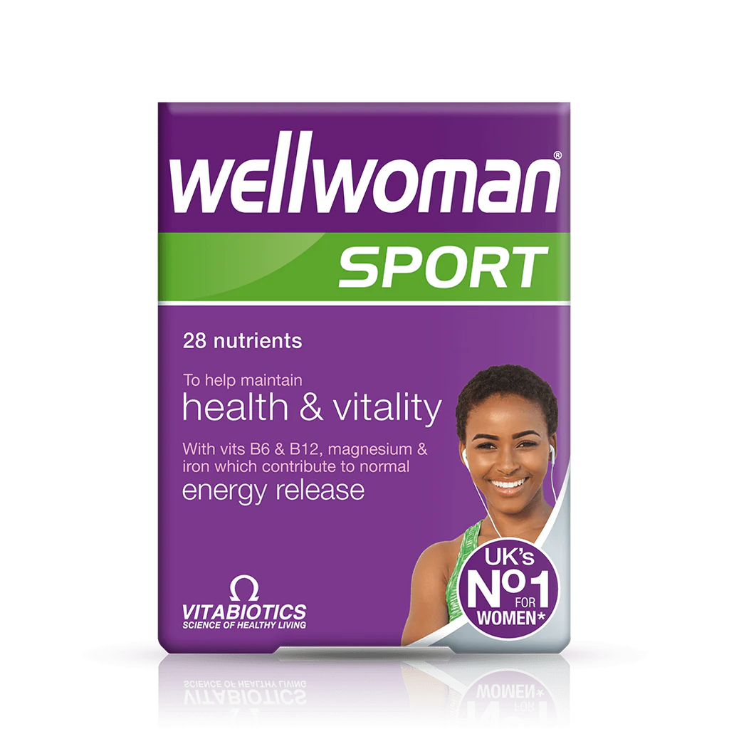 Vitabiotics Wellwoman Sport - Comprehensive support for active women.