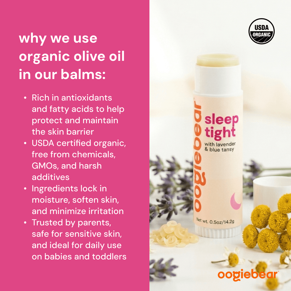 Oogiebear baby sleep balm