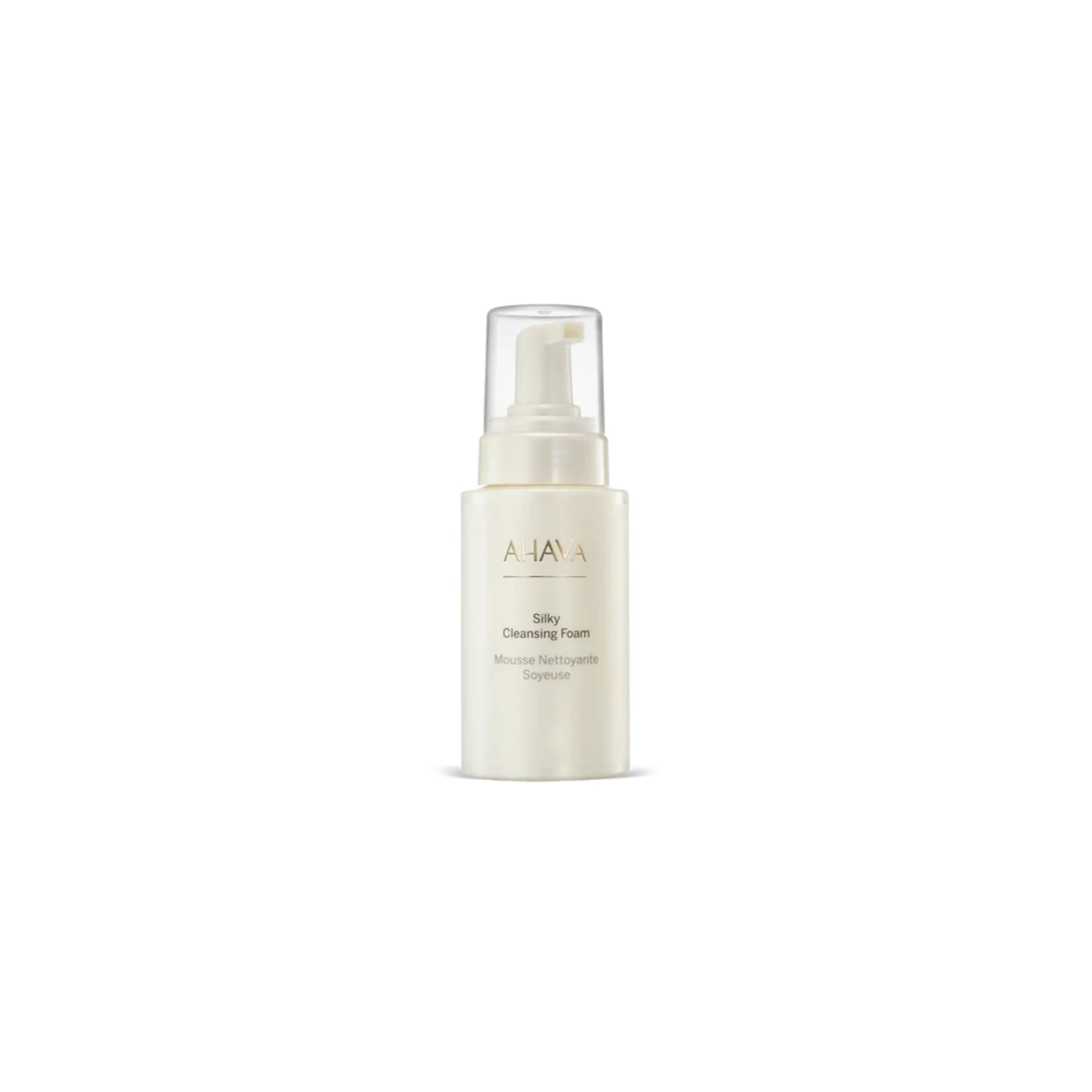 AHAVA Gentle Cleansing Foam – Dead Sea mineral-based daily facial cleanser.