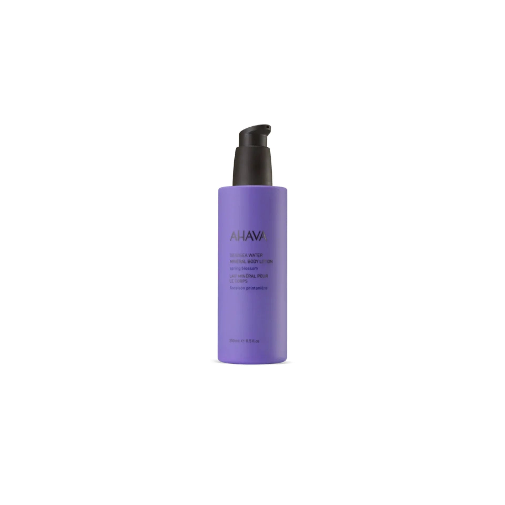Ahava Mineral Body Lotion – Spring Blossom with floral and fruity hydration benefits.