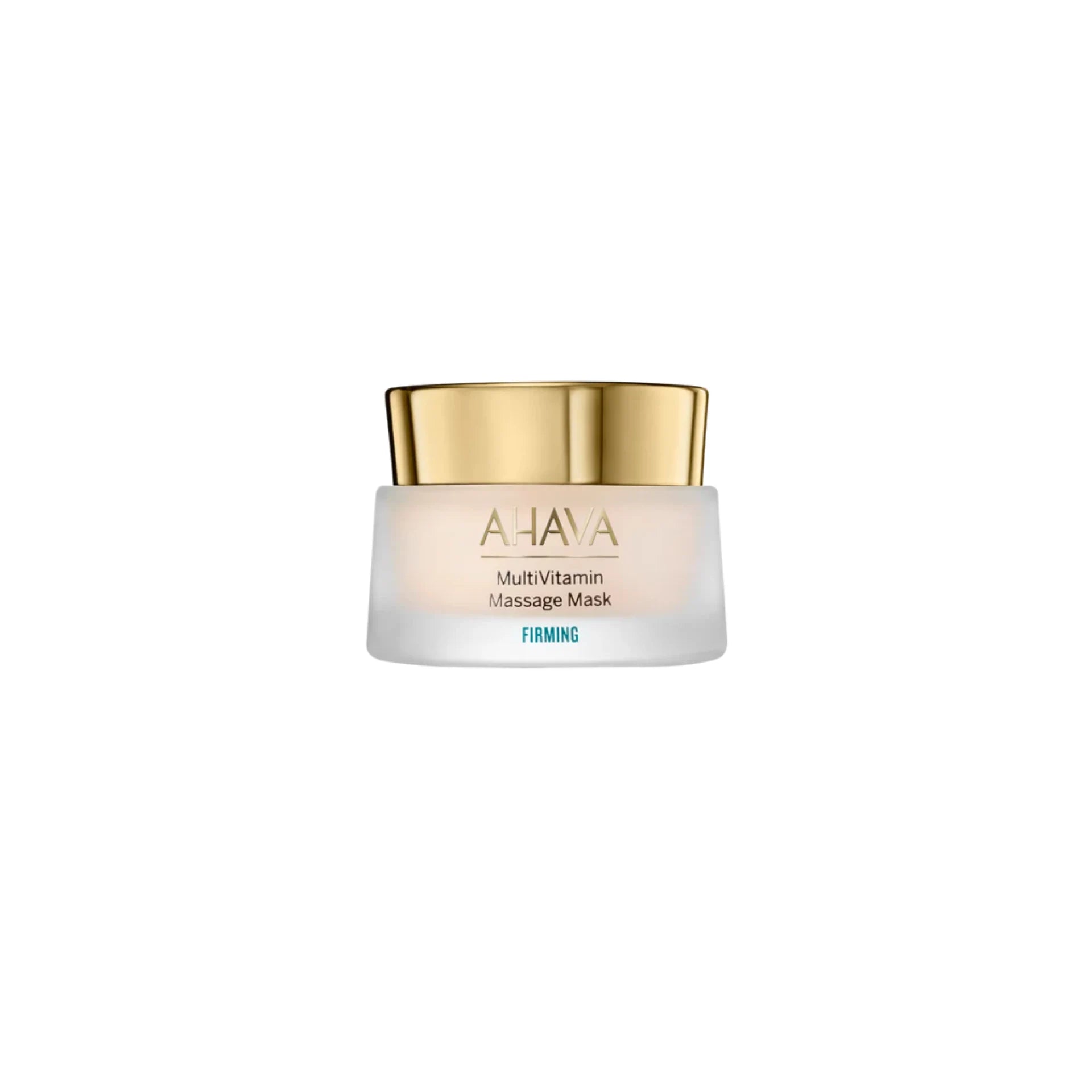 Ahava MultiVitamin Firming Massage Mask in sleek packaging, symbolizing advanced skin hydration and radiance.