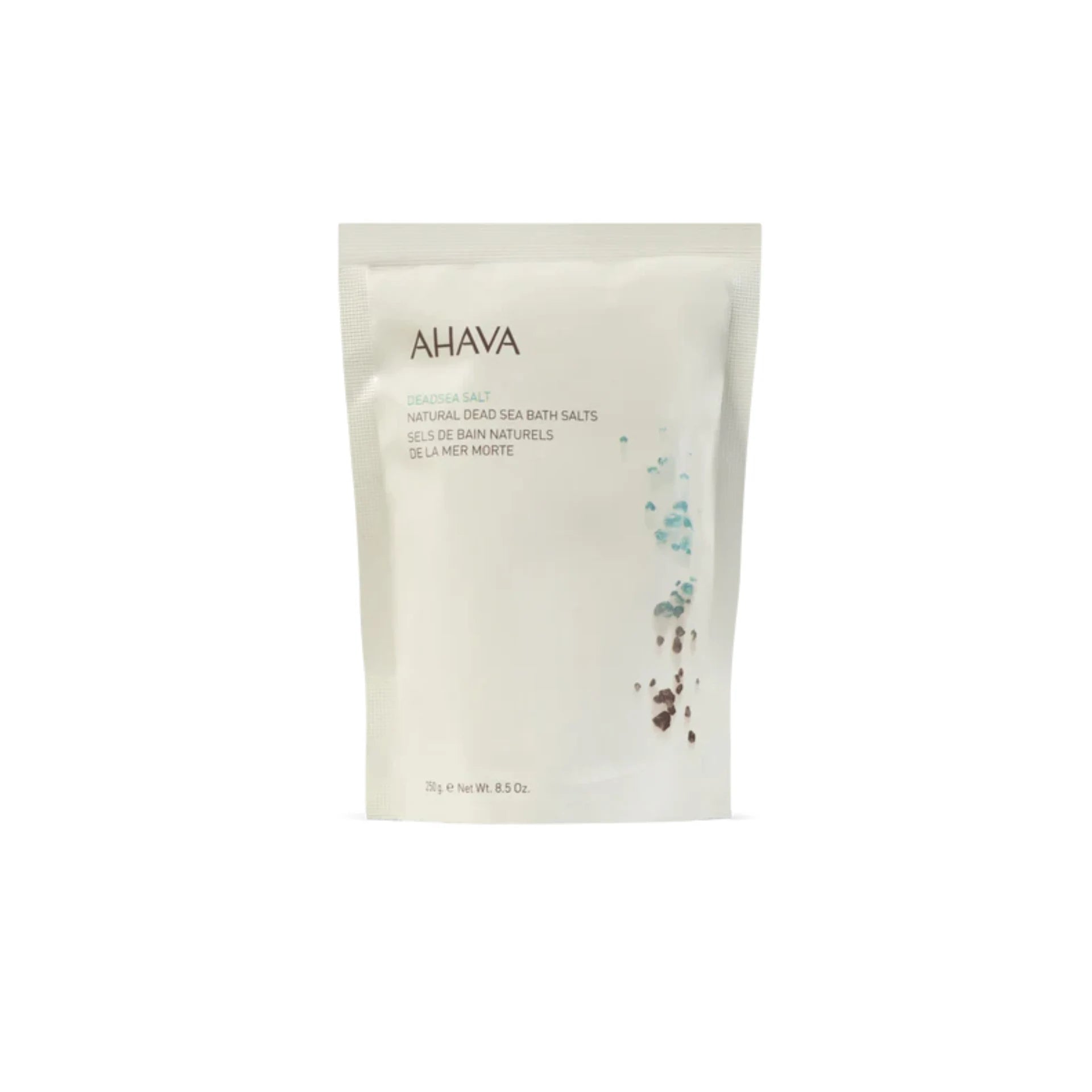 Ahava Natural Dead Sea Bath Salt Crystals. Ideal for an authentic spa-like soak, they leave the skin softened and nourished.