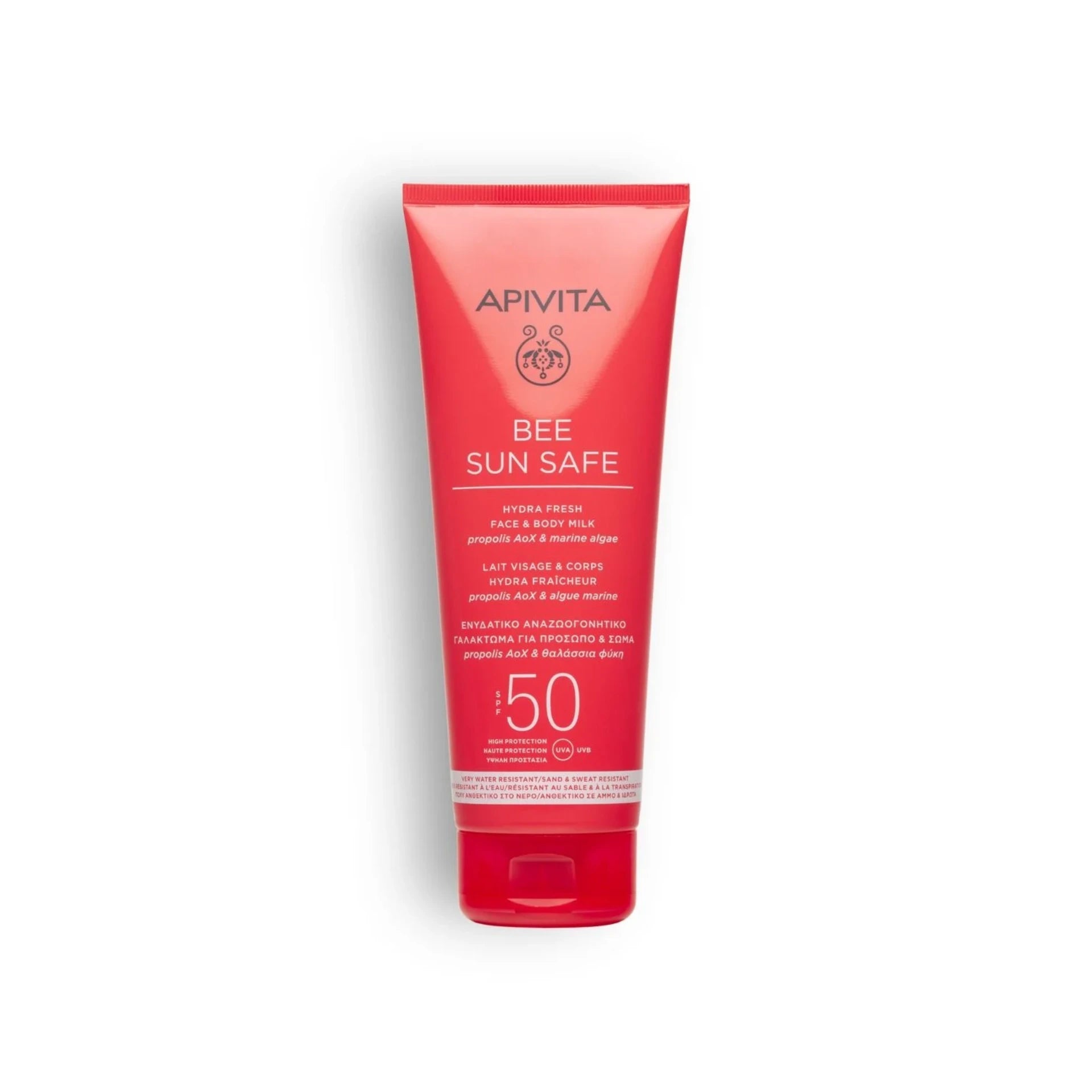 Apivita Bee Sun Safe Hydra Fresh Face & Body Milk SPF50 - 100ml/200ml