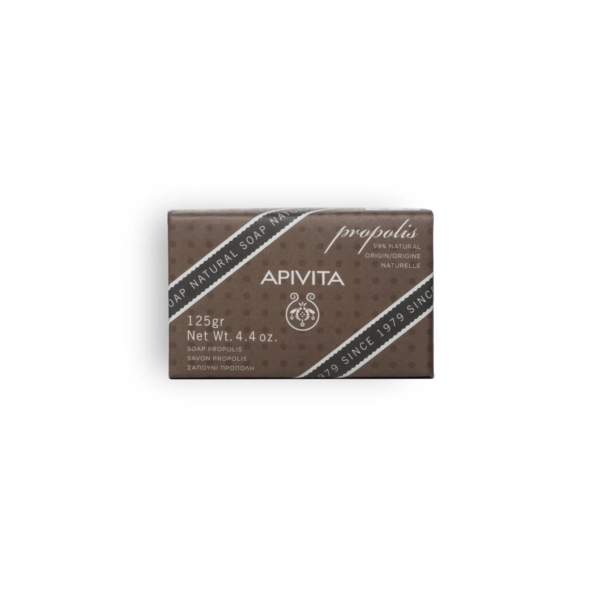Apivita Soap with Propolis – Purifying cleansing bar for healthy skin.