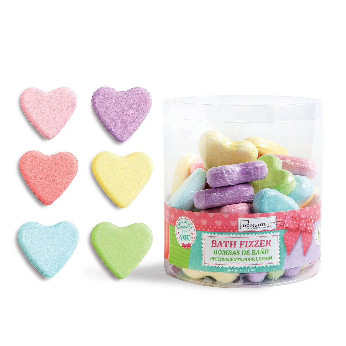Heart Bath bomb Fizzer - IDC Institute