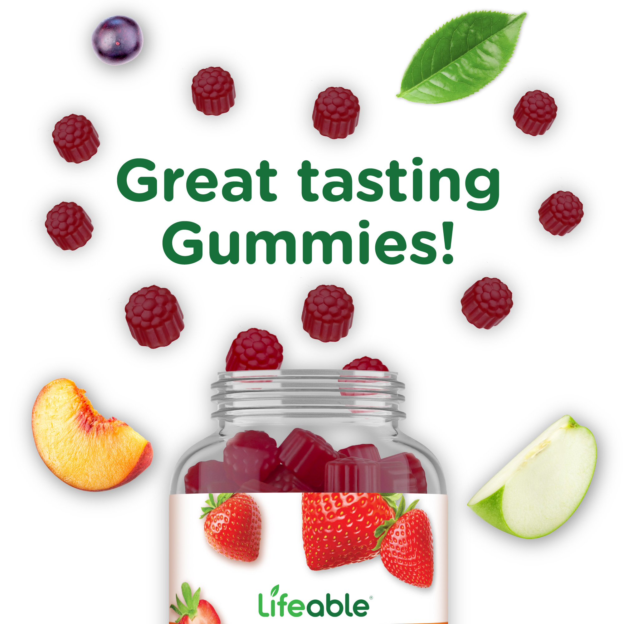 Lifeable - Cranberry Gummies for Women, 60 ct