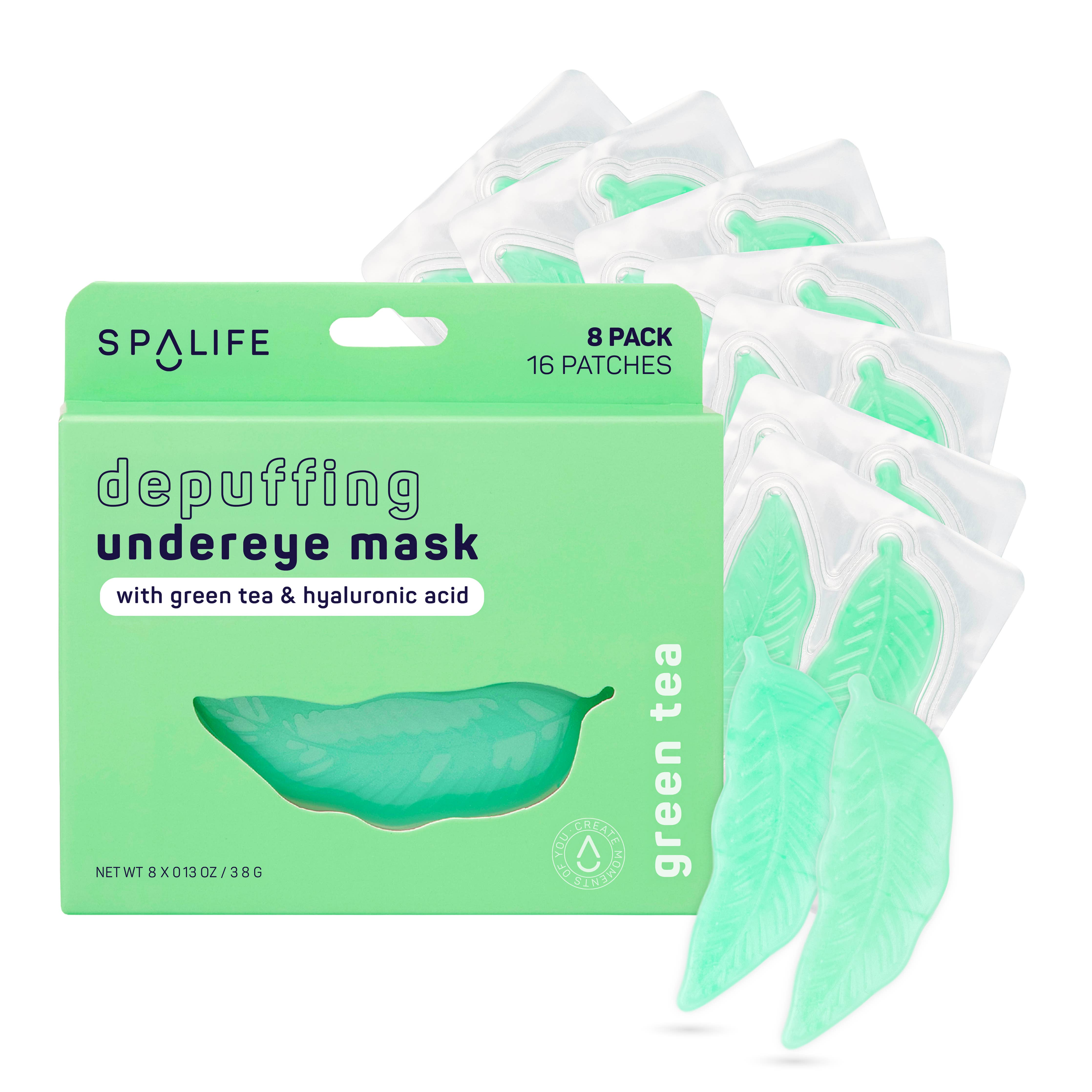 Green Tea Depuffing Hydrogel Eye Patches | 8 Pack