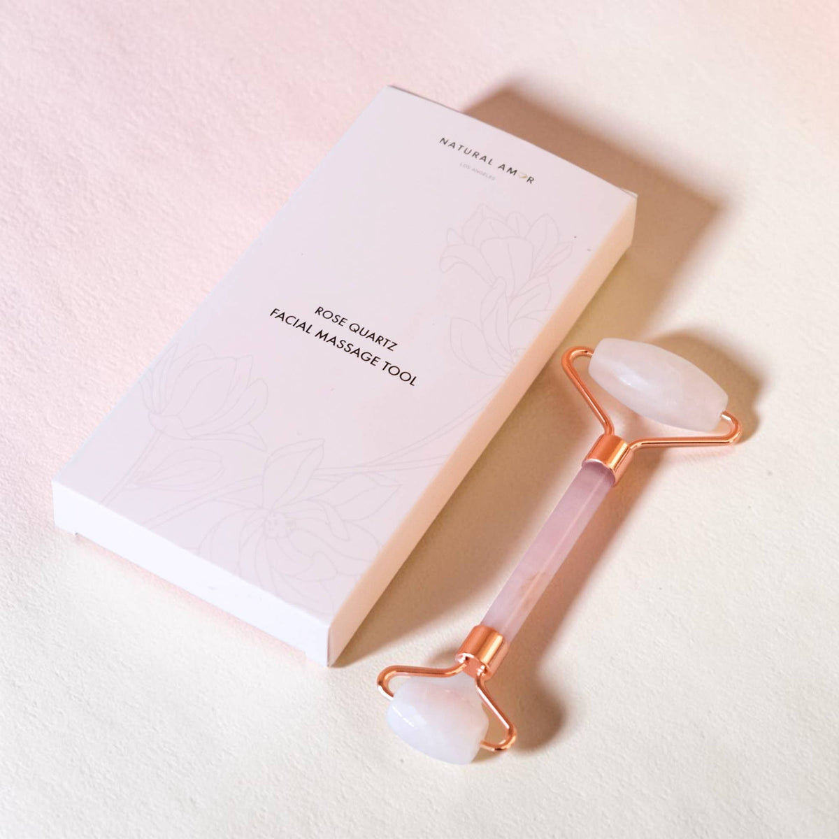 Rose Quartz Facial Roller